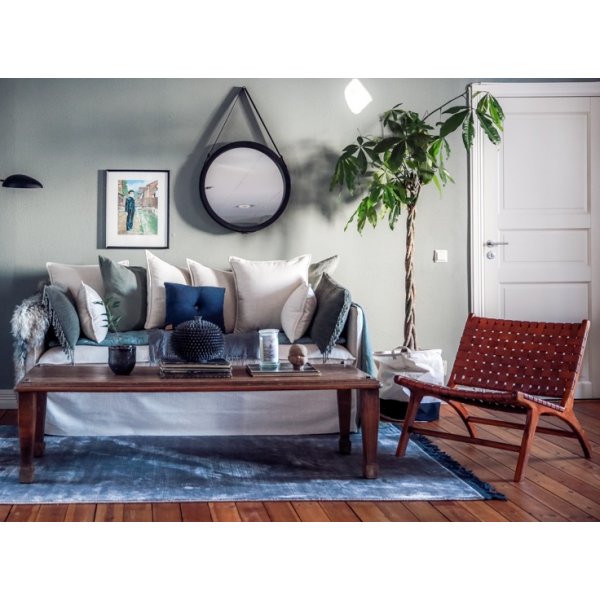 F�t�lj Pixie Porto - Konjak / Teak + M�belrengj�ring