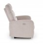 Lys beige elektrisk lenestol