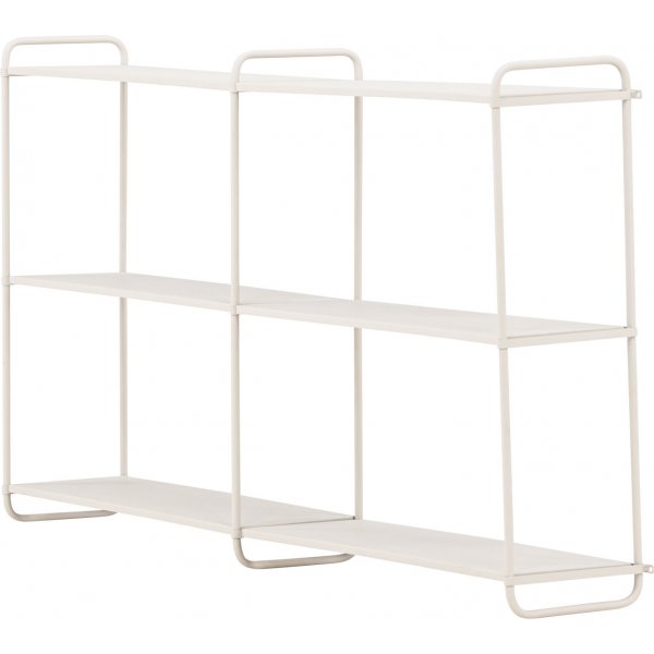 Lyon vegghylle 63 x 122 cm - Beige