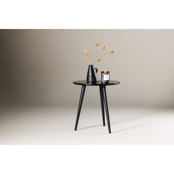 Askim sidebord Ø48 cm - Sort Askim sidebord Ø48 cm - Sort