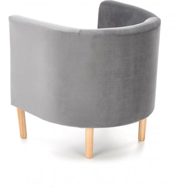 Lenestol Seal - Grå fløyel Lenestol Seal - Grå fløyel