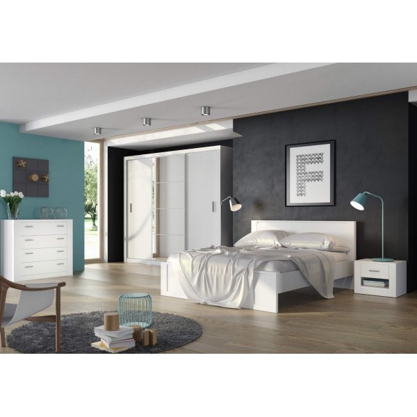 Einar garderobe - Hvit