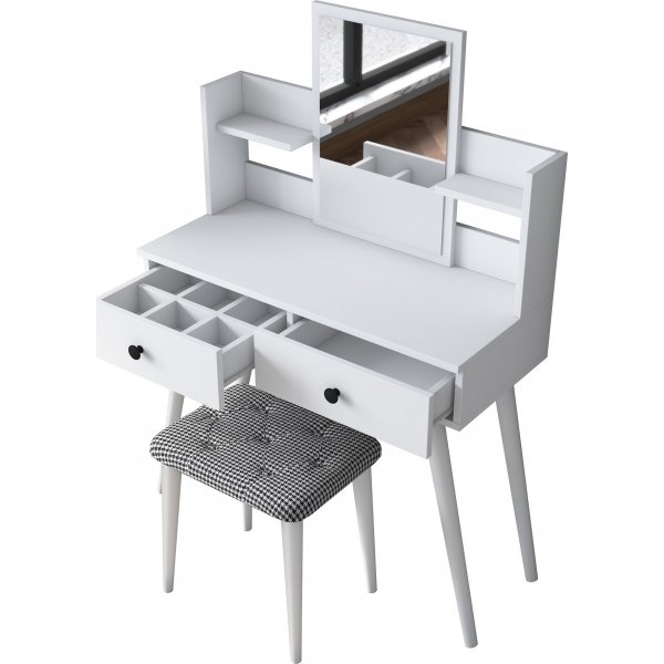 Bijou toalettbord 2, 98 x 40 cm - Hvit Bijou toalettbord 2, 98 x 40 cm - Hvit