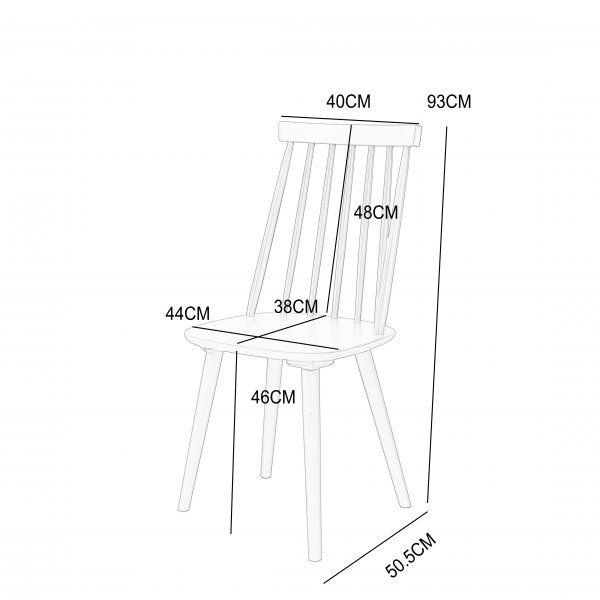Kjærlighetsstol med pinne - Grå Kjærlighetsstol med pinne - Grå