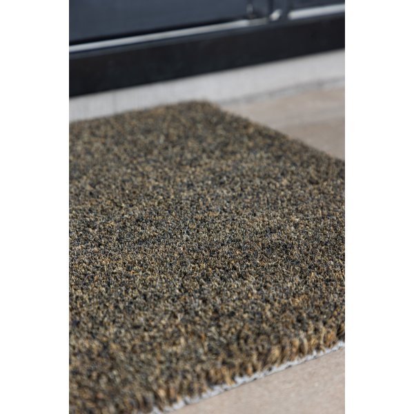 Lionel dørmatte 75 x 45 cm - Sort/Naturlig Lionel dørmatte 75 x 45 cm - Sort/Naturlig