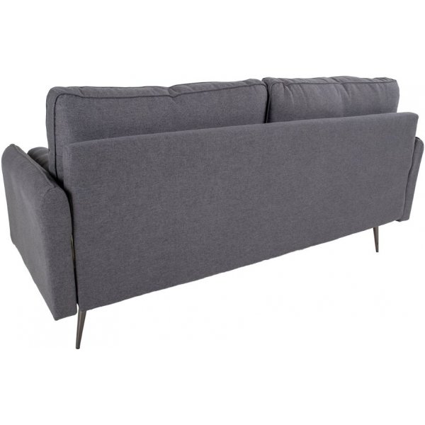 Imola 2,5-seters sofa - Grå/svart Imola 2,5-seters sofa - Grå/svart