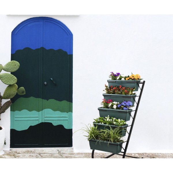 Rinse plantehylle - Mørkegrønn Rinse plantehylle - Mørkegrønn