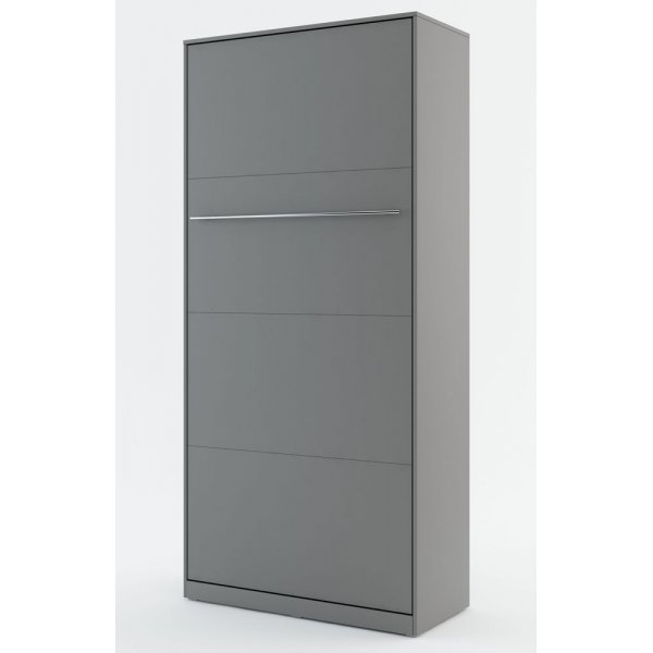 Sengeskap compact living vertikalt (90 x 200 cm fellbar seng) - Gr