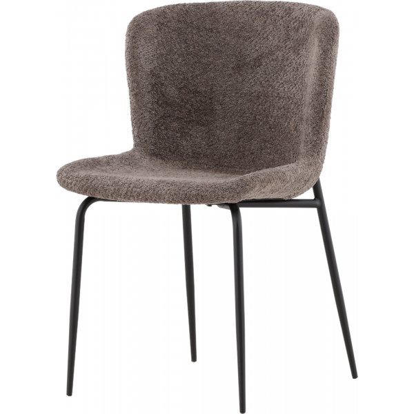 Modesto spisestol - Brun boucle Modesto spisestol - Brun boucle