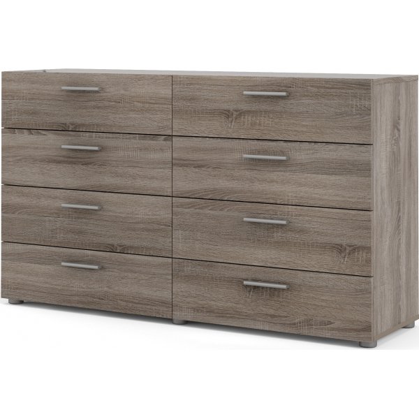 Pepe kommode med 8 skuffer - Trffel