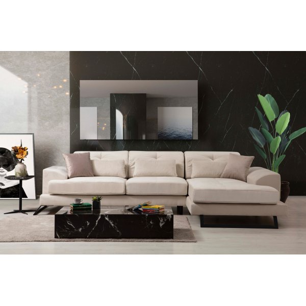 Frido divansofa - Stone beige
