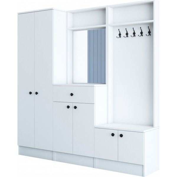 Mendy gangmøbel - Hvit Mendy gangmøbel - Hvit