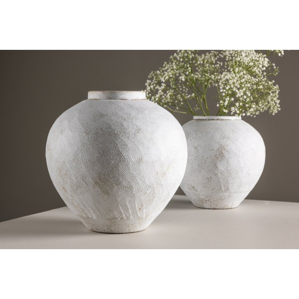 Globusvase 28 x 29 cm - Beige/Brun Globusvase 28 x 29 cm - Beige/Brun
