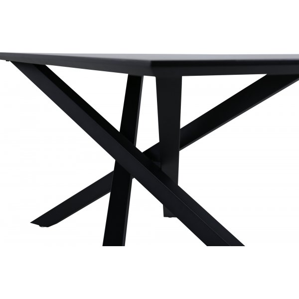 Piazza spisebord 180 x 90 cm - Sort Piazza spisebord 180 x 90 cm - Sort