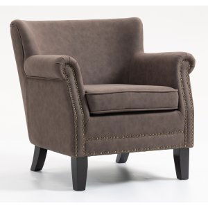 Norberg lenestol - M�rk brun