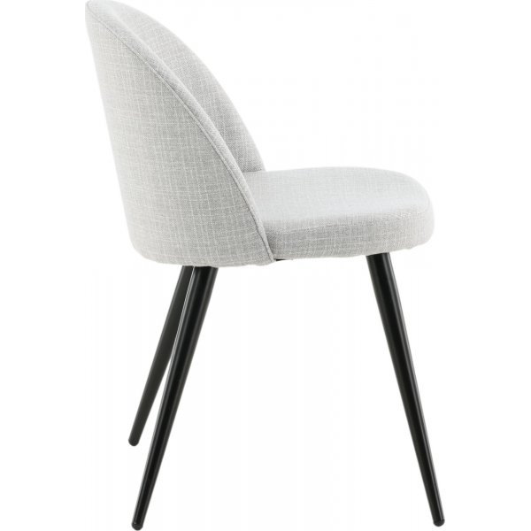 Alice spisestol - Lysegrått stoff Alice spisestol - Lysegrått stoff