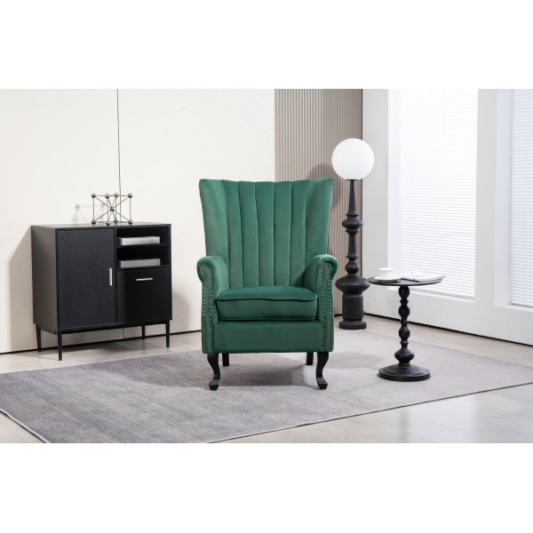 Rutil lenestol - Grønn + Tekstilrens for møbler Rutil lenestol - Grønn + Tekstilrens for møbler