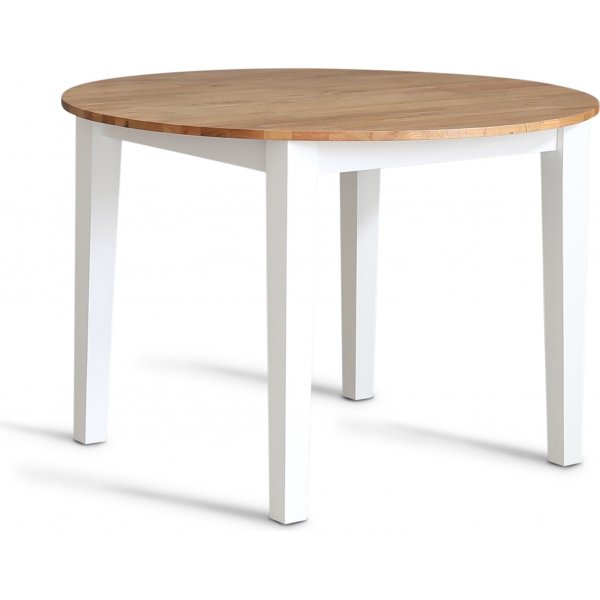 Spisebord Ø110 cm + 4.00 x Stolpute Spisebord Ø110 cm + 4.00 x Stolpute