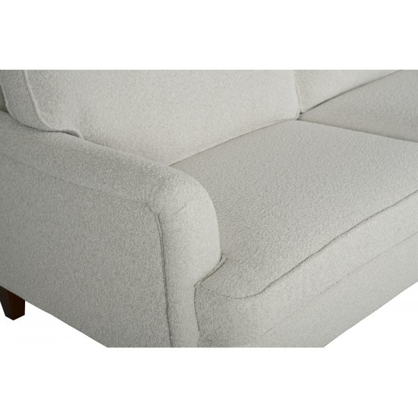 Howard Watford Deluxe 2-seters sofa i boucl + Tekstilpleie for mbler