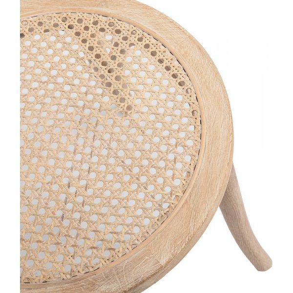 Danderyd No.18 bøyd trestol - whitewash/rotting Danderyd No.18 bøyd trestol - whitewash/rotting