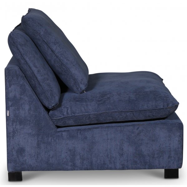 Lenestol Gabby XL - Denimblå kordfløyel Lenestol Gabby XL - Denimblå kordfløyel