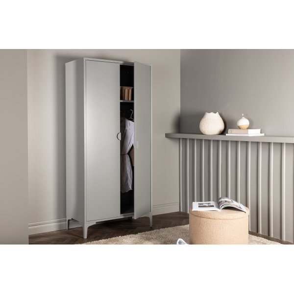 Alexander garderobe - Lys grå Alexander garderobe - Lys grå