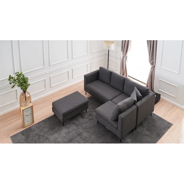 Mino modulsofa - Antrasitt