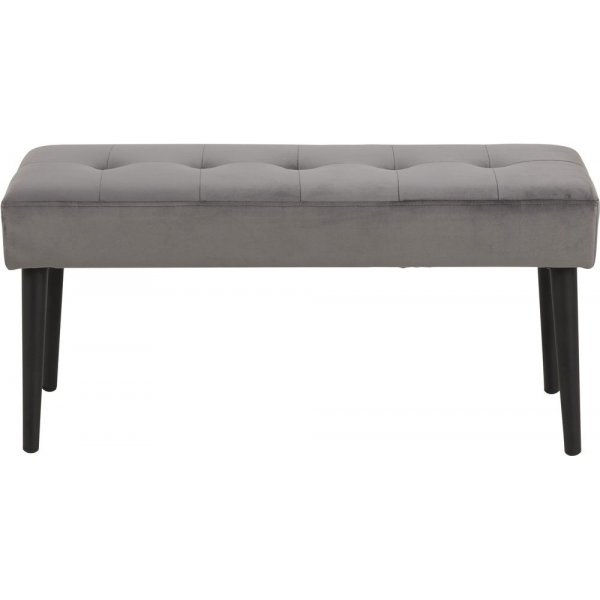 Glory Benk - Mrkegr/svart