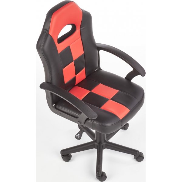 Alfrida kontorstol - Sort/rød Alfrida kontorstol - Sort/rød