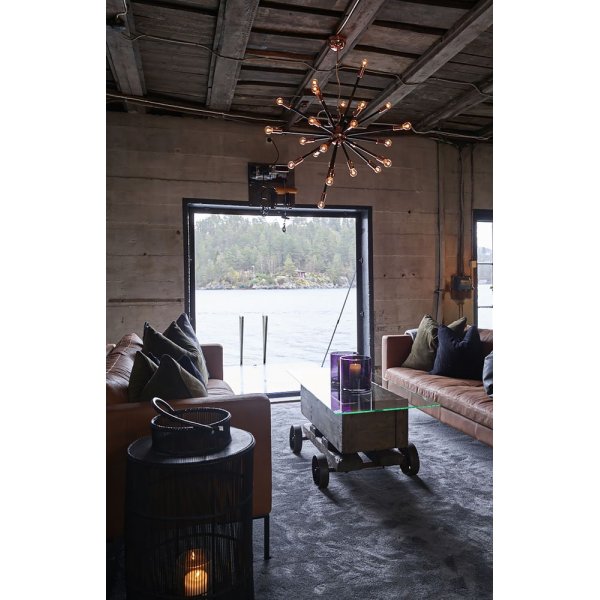 Taklampe Ray - Kobber / svart Taklampe Ray - Kobber / svart