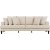 Remy Lounge 4-seters beige sofa 261 cm bred