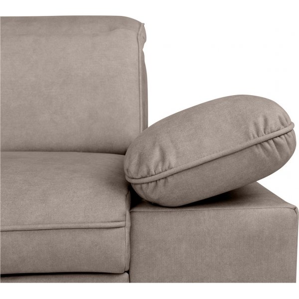 Darby hj�rnesovesofa venstre - Beige