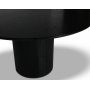 Nordansj salongbord 80 cm - Svart finr