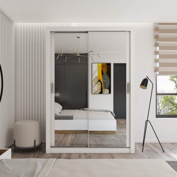 Einar garderobe 17 - Hvit