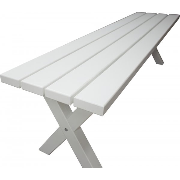 Scottsdale benk 180 cm - Hvit Scottsdale benk 180 cm - Hvit