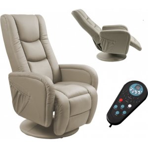 Bibi hvilestol med massasje - beige PVC Bibi hvilestol med massasje - beige PVC