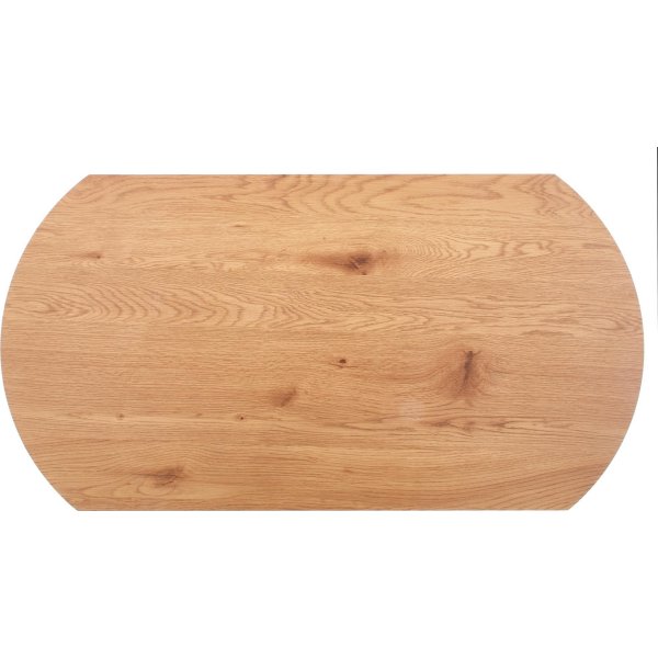 Bak salongbord 105 x 55 cm - Eik/sort Bak salongbord 105 x 55 cm - Eik/sort