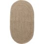 Oliver teppe oval 50 x 90 cm - Jute