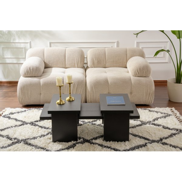 Sanctuary salongbord 110 x 45 cm - Sort tre Sanctuary salongbord 110 x 45 cm - Sort tre