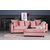 Brandy Lounge - 3,5-sits sofa (dusty pink) + Mbelpleiesett for tekstiler