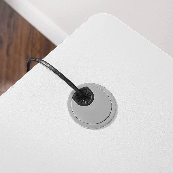 Eleonore bordplate 140 x 70 cm - Hvit