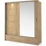 Mervyn garderobe - Shetland eik