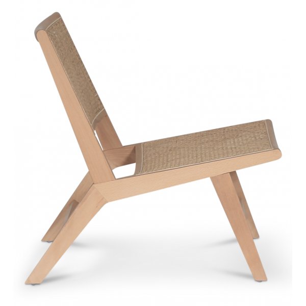 Hestia lenestol - Natur/rotting + Tekstilpleie for møbler Hestia lenestol - Natur/rotting + Tekstilpleie for møbler