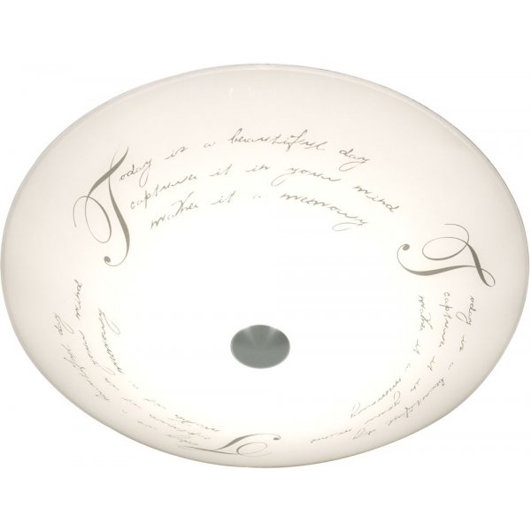 Plafond Skrift - Hvit/stl