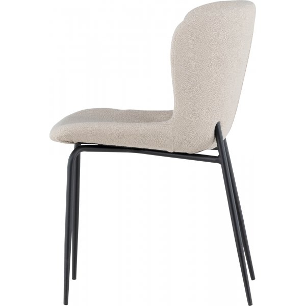 Modesto spisestol - Beige boucle Modesto spisestol - Beige boucle