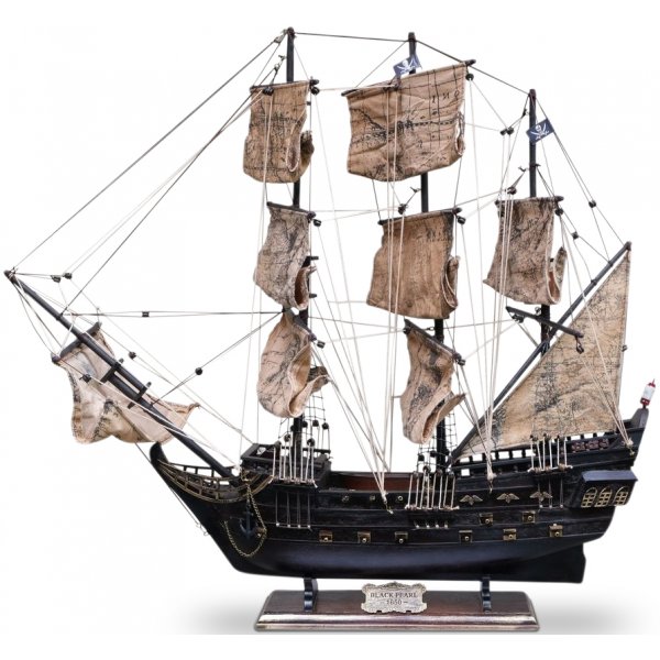 Modellbt Black Pearl - 65 cm