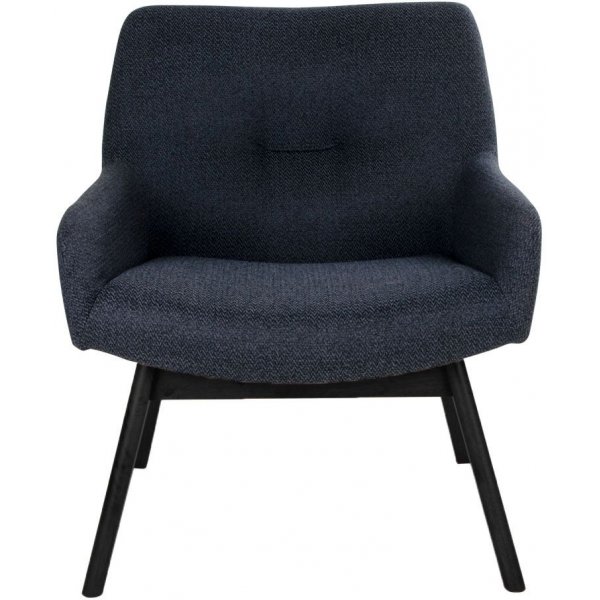 London lenestol - Mørk grå/svart London lenestol - Mørk grå/svart