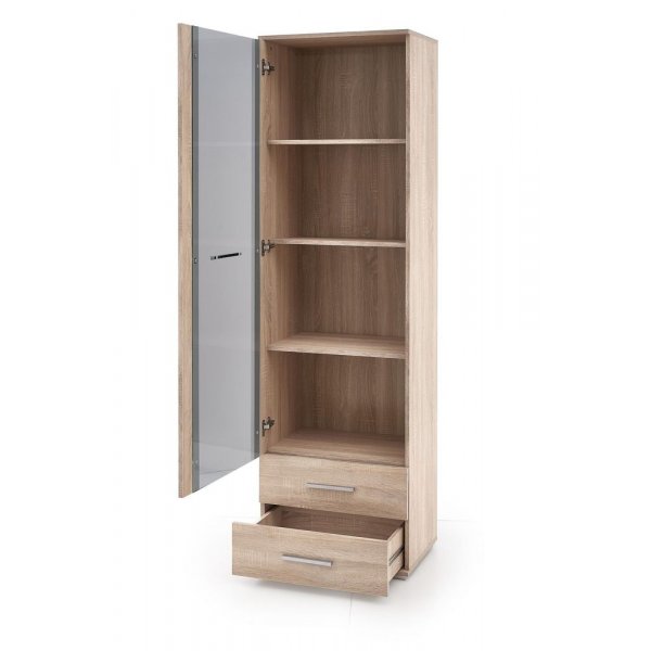 Abdel vitrineskap - Sonoma eik