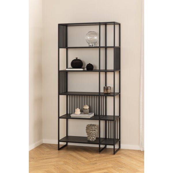 Strington bokhylle høy - Svart Strington bokhylle høy - Svart
