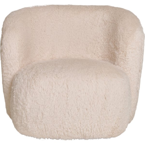 Setubal lenestol - Offwhite fuskepels Setubal lenestol - Offwhite fuskepels